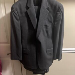 Jos. A. Bank Gray Wool Suit Timeless Professional Style